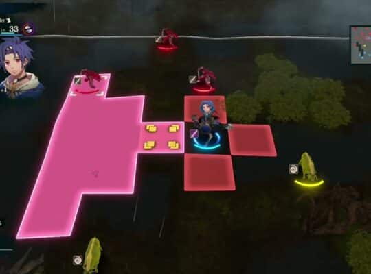 Fire Emblem: Fortune’s Weave – 1 Cai’s Path Ch 10: Skirmish: Uzmali Shore – Peppe, Noctula