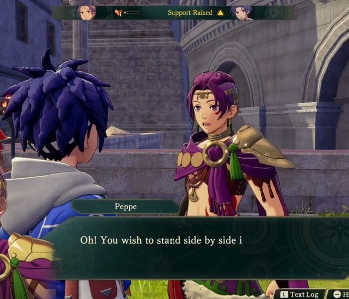 Fire Emblem: Fortune’s Weave – 1 Cai’s Path Ch 10: Recruit Peppe Into Ribeira Winds