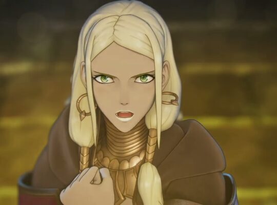 Fire Emblem: Fortune’s Weave – 1 Theodora’s Path Ch 1: Theodora Meets Mahadu – Gives Her Arm & Spear