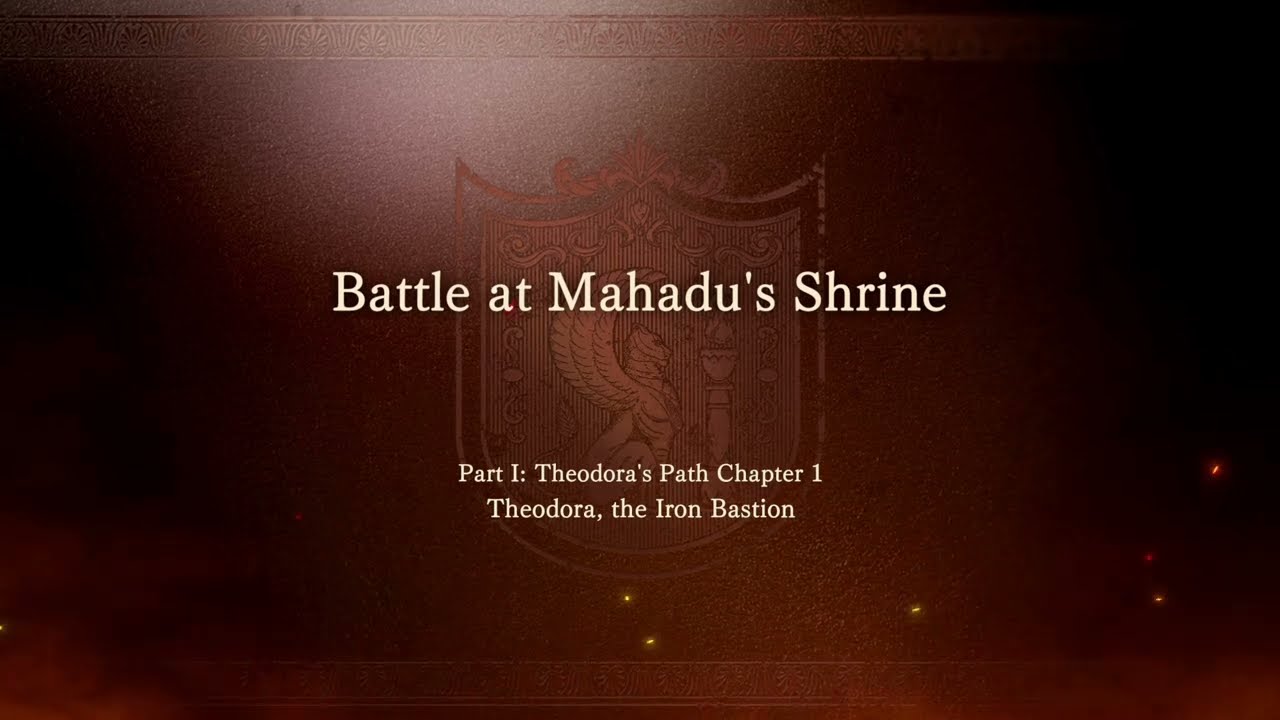 Fire Emblem: Fortune’s Weave – 1 Theodora’s Path Ch 1: Battle at Mahadu’s Shrine: Reach Destination