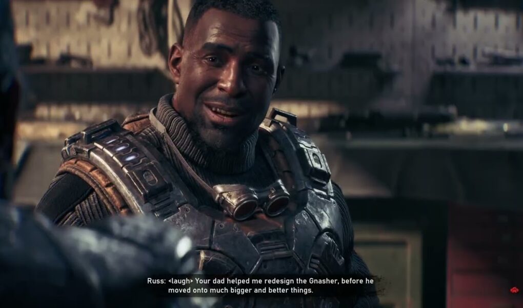Gears of War: E Day – Act 2 Chapter 2: Marcus Meets Sergeant Major Hank “Russ” Rustin Cutscene