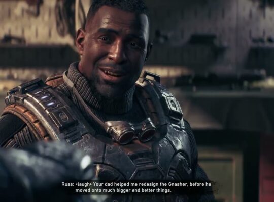 Gears of War: E Day – Act 2 Chapter 2: Marcus Meets Sergeant Major Hank “Russ” Rustin Cutscene