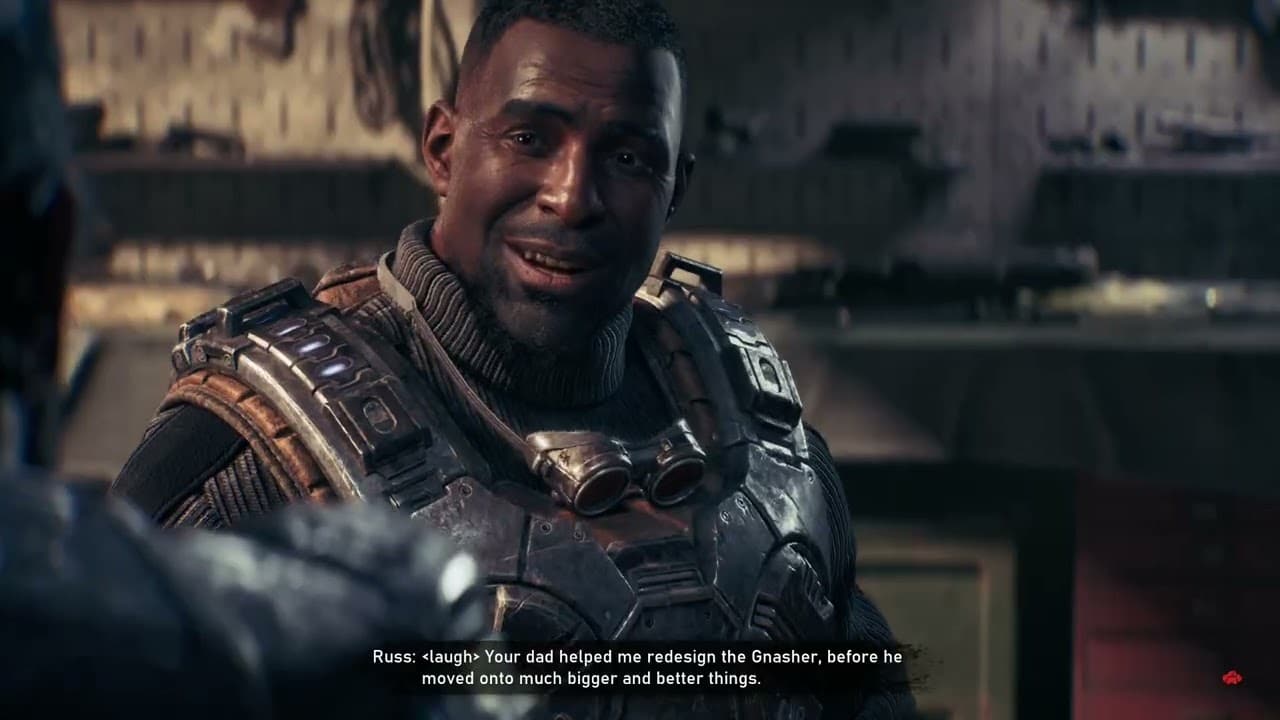 Gears of War: E Day – Act 2 Chapter 2: Marcus Meets Sergeant Major Hank “Russ” Rustin Cutscene