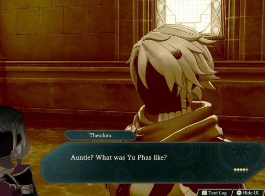Fire Emblem: Fortune’s Weave – 1 Theodora’s Path Ch 1: Troy Tells Young Theodora Yu Phas Stories