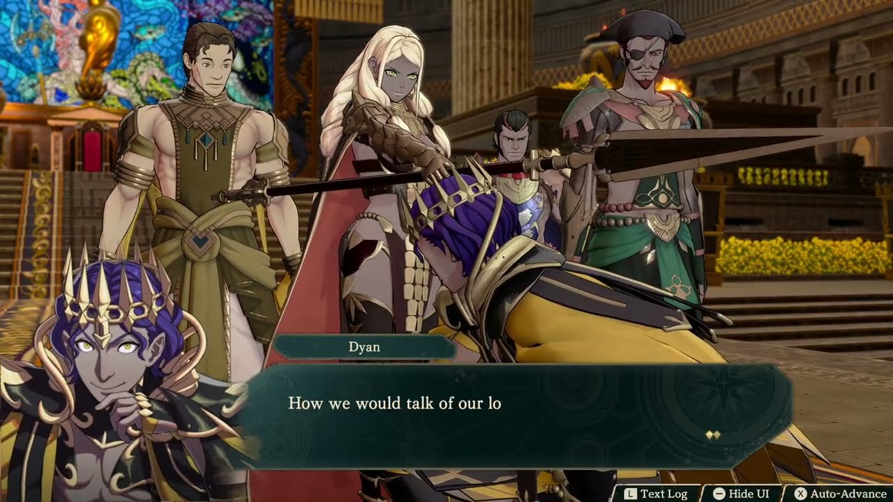 Fire Emblem: Fortune’s Weave – 1 Theodora’s Path Ch 2: Theodora Sentences Dyan Then Demotes Huver