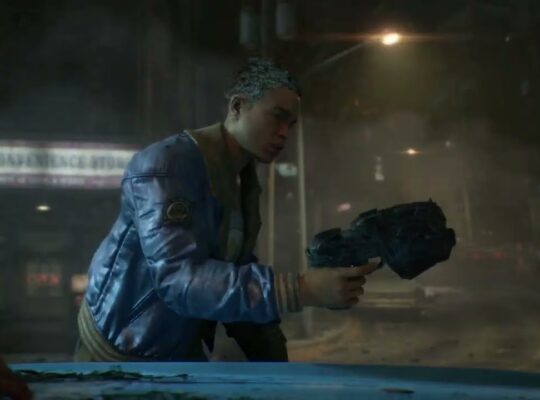 Gears of War: E Day – Act 1 Chapter 1: Grab Snub Pistols From Police Car Cutscene