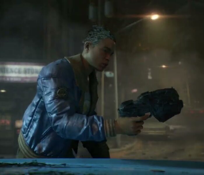Gears of War: E Day – Act 1 Chapter 1: Grab Snub Pistols From Police Car Cutscene