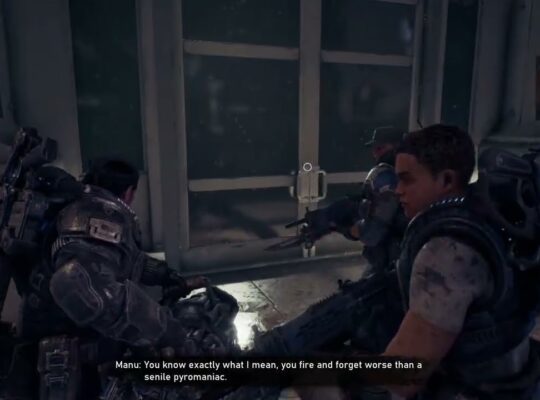 Gears of War: E Day – Act 2 Chapter 1: Bryce Valen “And Now We Part Ways, Bravo” Tai Issues Orders