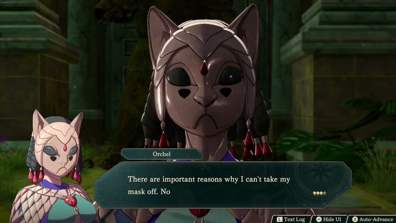 Fire Emblem: Fortune’s Weave – 1 Theodora’s Path Ch 3: Theodora Runs Into Orchel at Yu Phas Temple