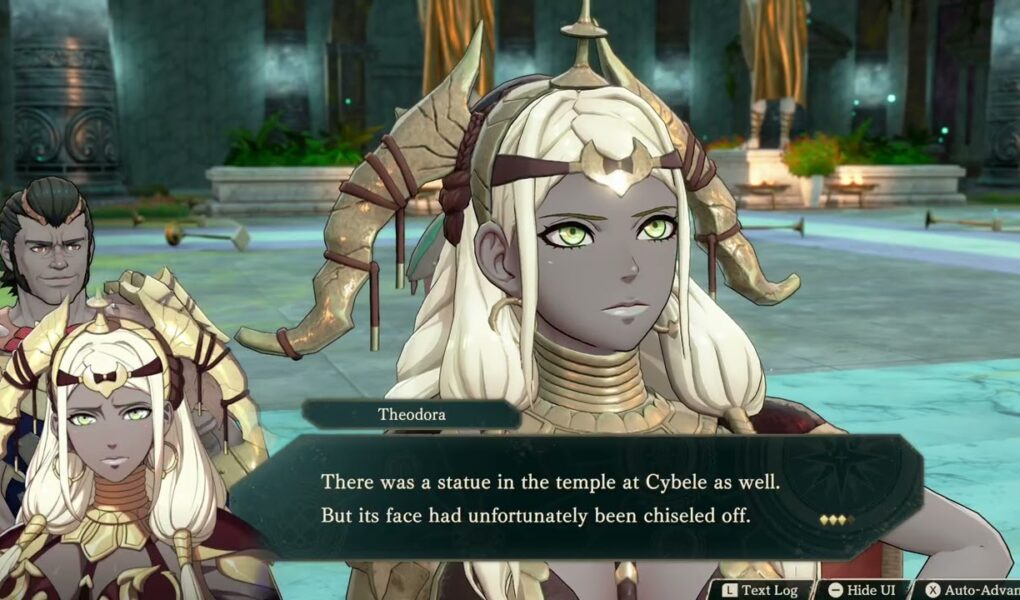 Fire Emblem: Fortune’s Weave – 1 Theodora’s Path Ch 3: Yu Phas Temple: Theodora Sees Yu Phas Face