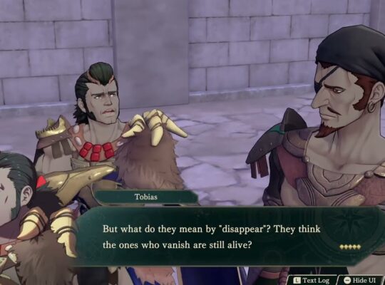 Fire Emblem: Fortune’s Weave – 1 Theodora’s Path Ch 3: Bonaventure “They Say People Disappear”