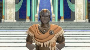 Fire Emblem: Fortune’s Weave – 1 Theodora’s Path Ch 3: Theodora Talks To Temple Soldiers