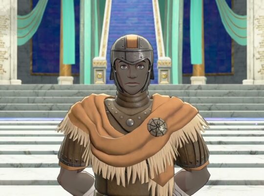 Fire Emblem: Fortune’s Weave – 1 Theodora’s Path Ch 3: Theodora Talks To Temple Soldiers