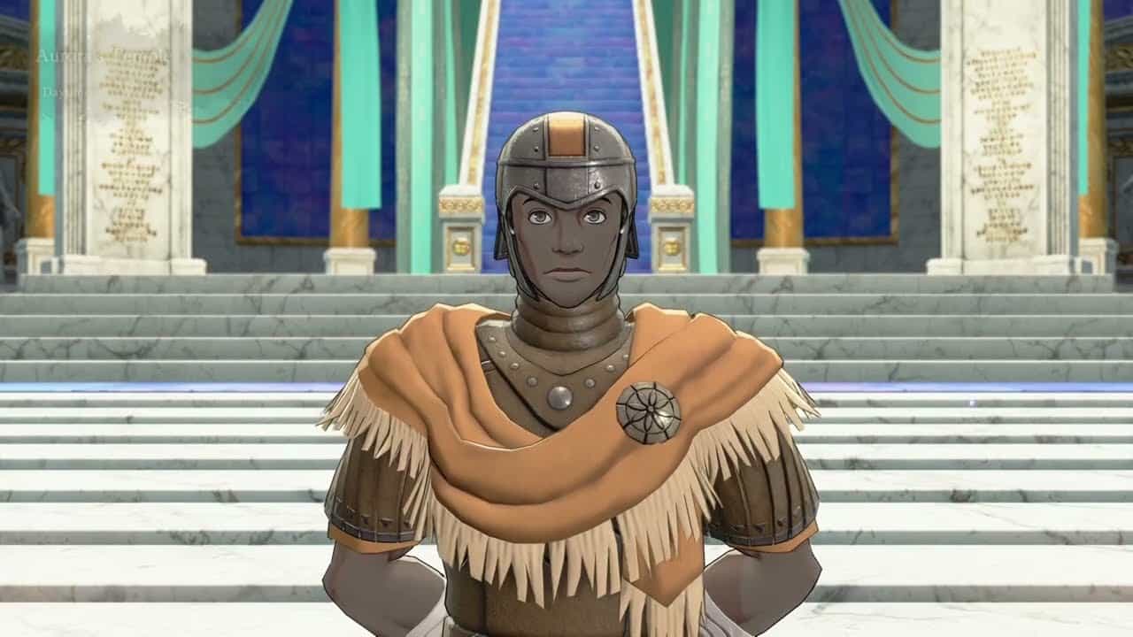 Fire Emblem: Fortune’s Weave – 1 Theodora’s Path Ch 3: Theodora Talks To Temple Soldiers