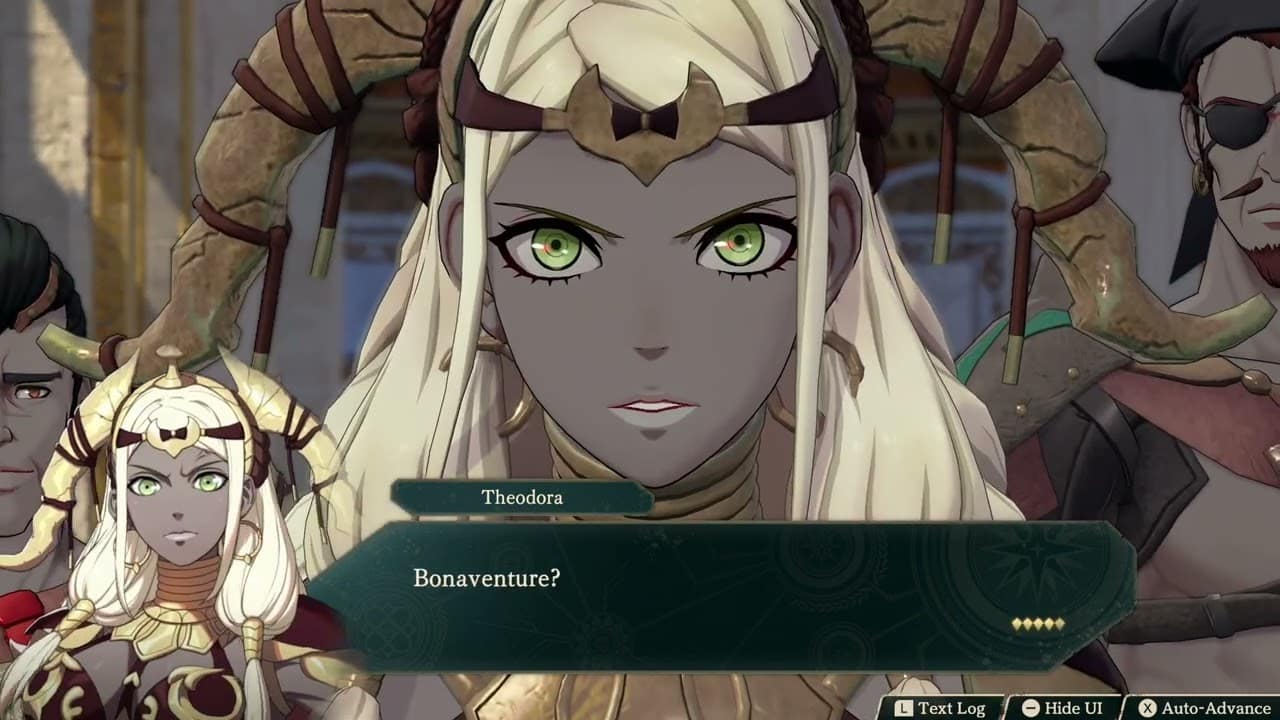 Fire Emblem: Fortune’s Weave – 1 Theodora’s Path Ch 3: Theodora Crushes a Shield Cutscene