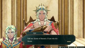 Fire Emblem: Fortune’s Weave – 1 Theodora’s Path Ch 3: Theodora Meets with Lord Solel “Your Desire”