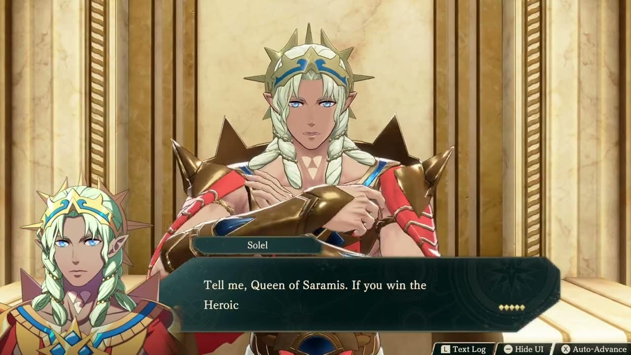 Fire Emblem: Fortune’s Weave – 1 Theodora’s Path Ch 3: Theodora Meets with Lord Solel “Your Desire”