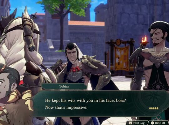Fire Emblem: Fortune’s Weave – 1 Theodora’s Path Ch 3: Seramis Delegation | Theodora, Cai Cutscene