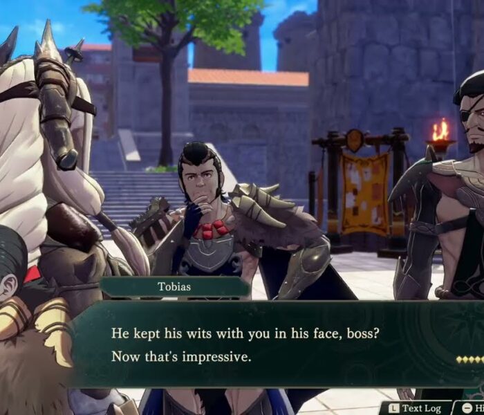 Fire Emblem: Fortune’s Weave – 1 Theodora’s Path Ch 3: Seramis Delegation | Theodora, Cai Cutscene