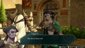 Fire Emblem: Fortune’s Weave – 1 Theodora Path Ch 5: Turn In – Send Supplies: White Trout Quest