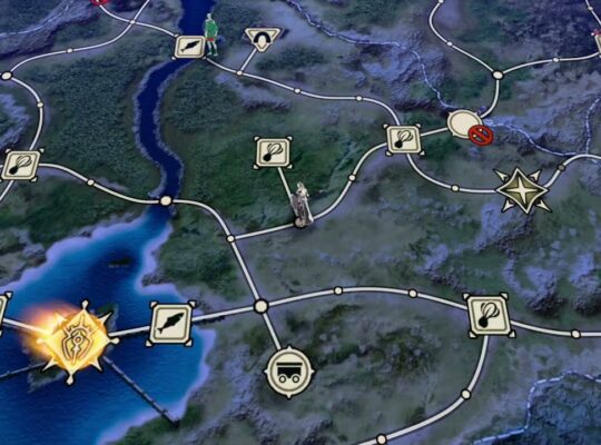 Fire Emblem: Fortune’s Weave – 1 Theodora Path Ch 5: Send Supplies: White Trout | World Map Gameplay