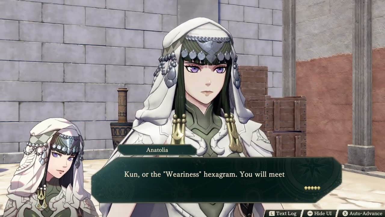 Fire Emblem: Fortune’s Weave – 1 Theodora’s Path Ch 5: Theodora Meets Fortune Teller Anatolia