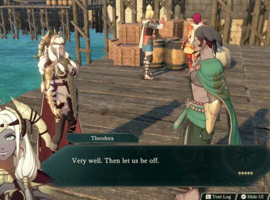 Fire Emblem: Fortune’s Weave – 1 Theodora’s Path Ch 5: Send Supplies Caltrop Flowers: Priest Joined