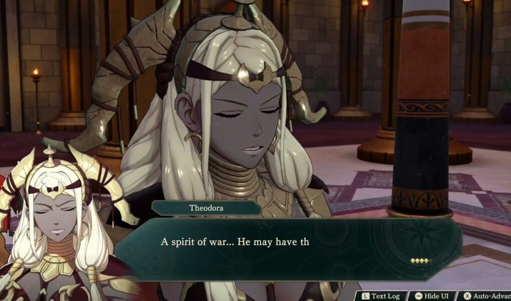 Fire Emblem: Fortune’s Weave – 1 Theodora’s Path Ch 4: Gaia Brigade: Post Fight Cutscene