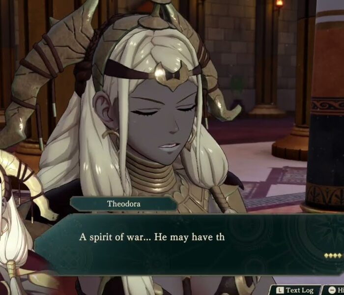 Fire Emblem: Fortune’s Weave – 1 Theodora’s Path Ch 4: Gaia Brigade: Post Fight Cutscene