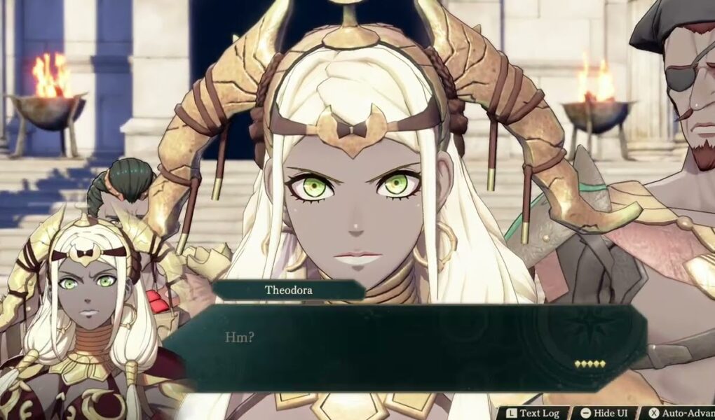 Fire Emblem: Fortune’s Weave – 1 Theodora Path Ch 5: Theodora Formally Meets Anatolia Cutscene
