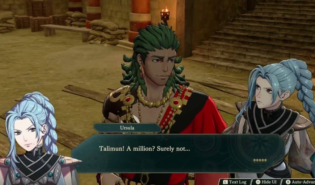 Fire Emblem: Fortune’s Weave – 1 Theodora Path Ch 5: Forgotten Alcar: Post Match Cutscene
