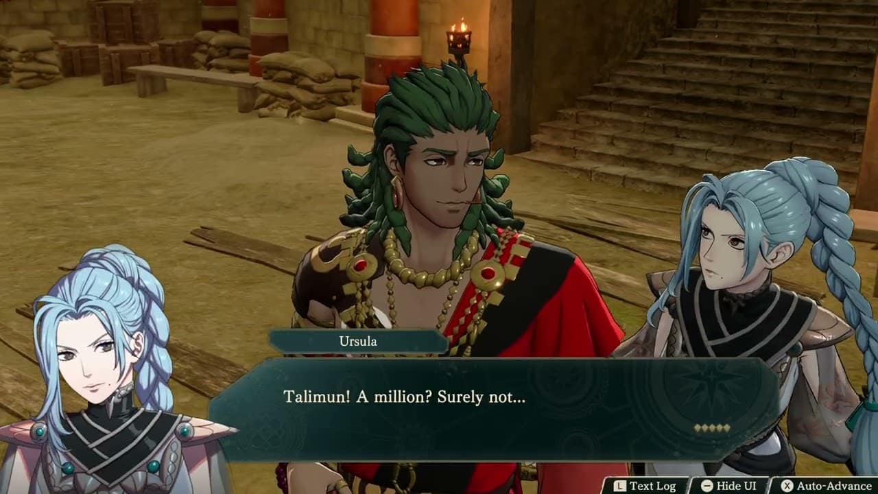 Fire Emblem: Fortune’s Weave – 1 Theodora Path Ch 5: Forgotten Alcar: Post Match Cutscene