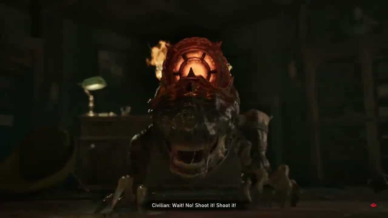 Gears of War: E Day – Act 2 Chapter 2: Bank of Tyrus: Bank Manager “Shoot It!” Ticker Cutscene