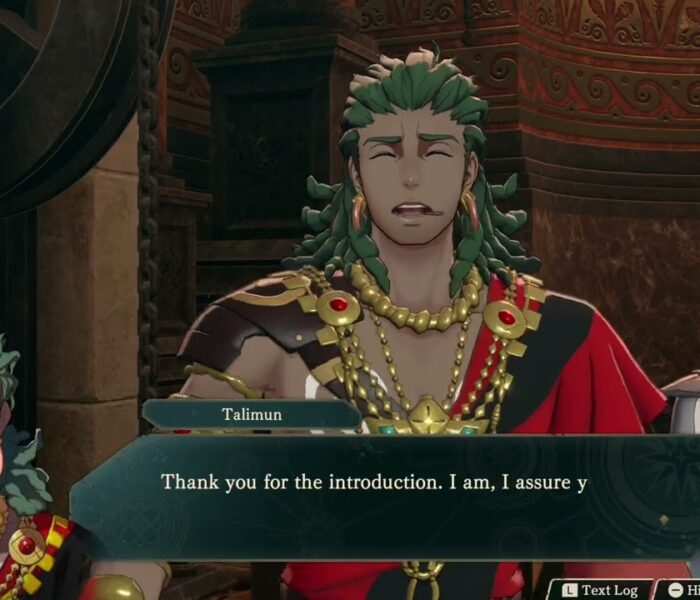 Fire Emblem: Fortune’s Weave – 1 Theodora Path Ch 5: Forgotten Alcar: Theodora Meets Talimun Scene