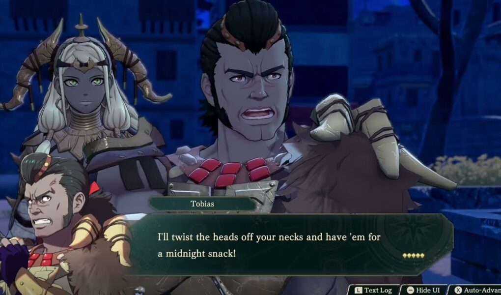 Fire Emblem: Fortune’s Weave – 1 Theodora Path Ch 5: Support Conversation: Theodora and Tobias