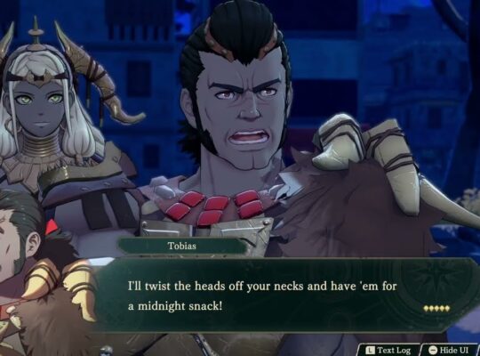 Fire Emblem: Fortune’s Weave – 1 Theodora Path Ch 5: Support Conversation: Theodora and Tobias