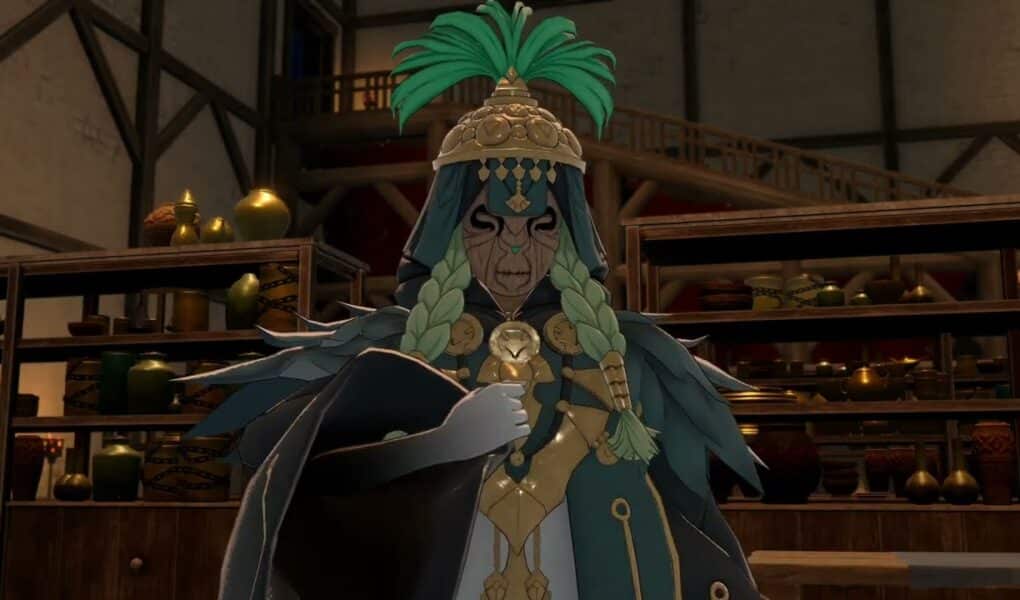 Fire Emblem: Fortune’s Weave – 1 Theodora Path Ch 6: Order of Mithra Raksha, Maria & Iliana Cutscene