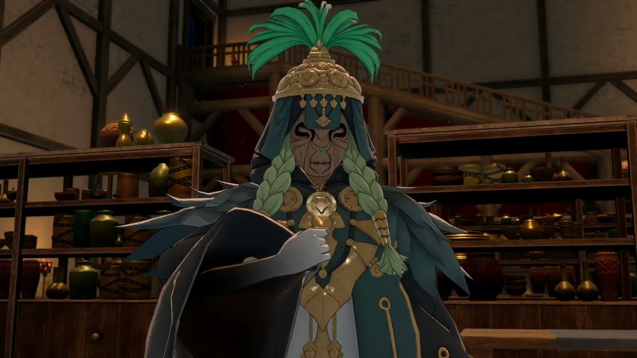 Fire Emblem: Fortune’s Weave – 1 Theodora Path Ch 6: Order of Mithra Raksha, Maria & Iliana Cutscene