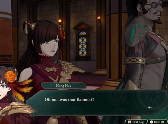 Fire Emblem: Fortune’s Weave – 1 Theodora Path Ch 6: Talk to Hong Hua | Bahr Vahn Transformation