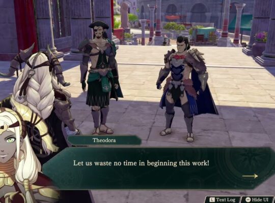Fire Emblem: Fortune’s Weave – 1 Theodora Path Ch 6: Visit Vandahl Trading Co In Lowtown