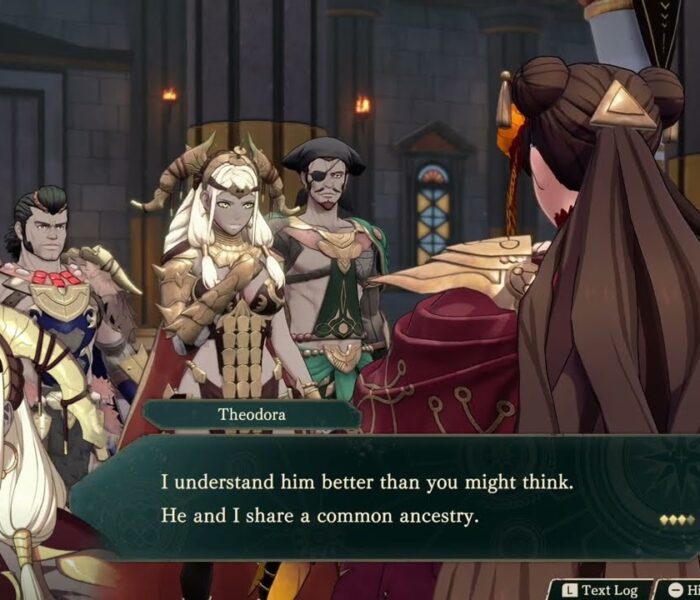 Fire Emblem: Fortune’s Weave – 1 Theodora Path Ch 6: Theodora Meets Hong Hua Cutscene