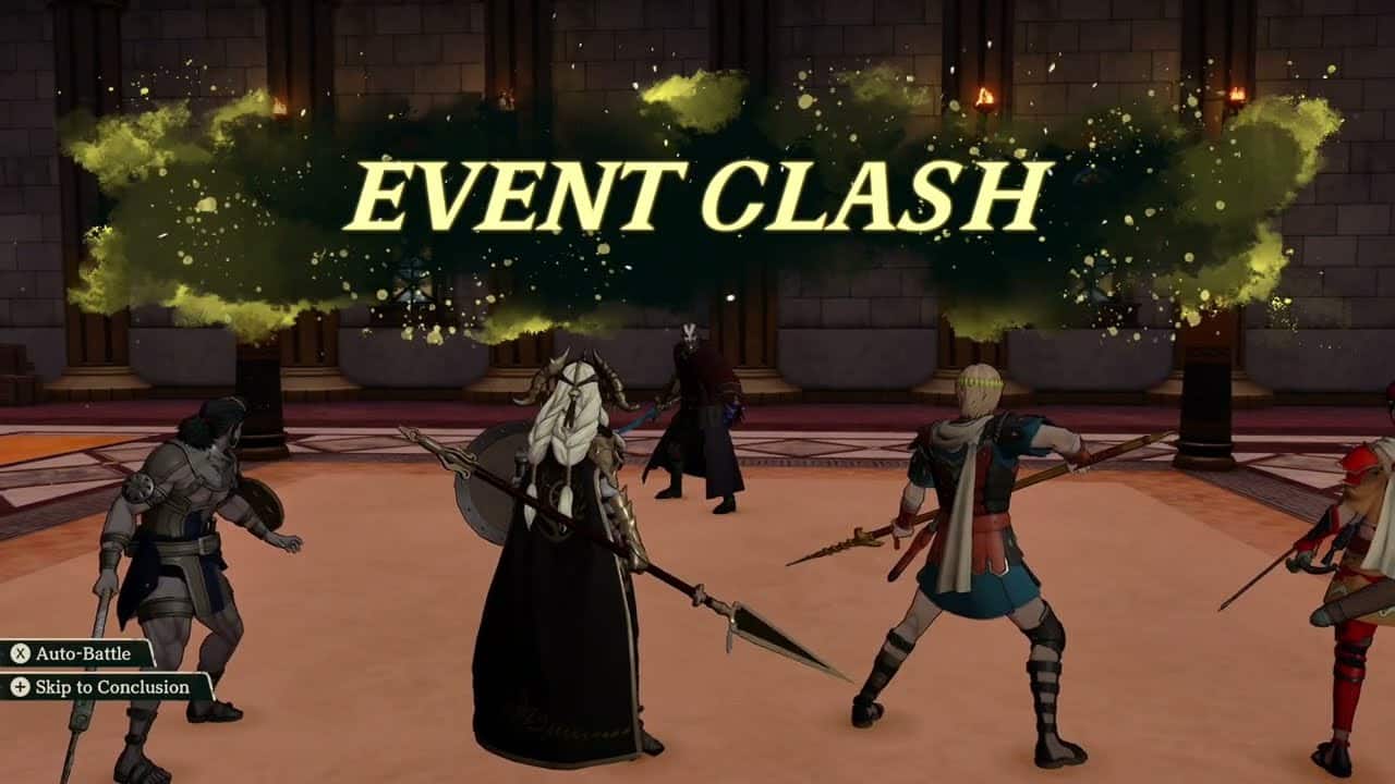 Fire Emblem: Fortune’s Weave – 1 Theodora Path Ch 6: Bahr Vahn Clash Fight “Your Arm Belongs To Me”