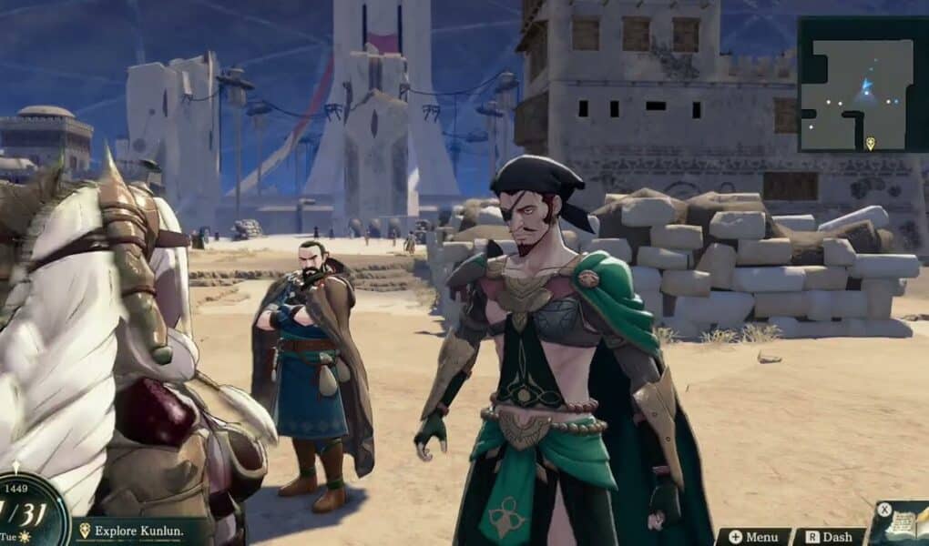 Fire Emblem: Fortune’s Weave – 1 Theodora Path Ch 9: The White Egg: Talk with Kunlun Citizens, Long