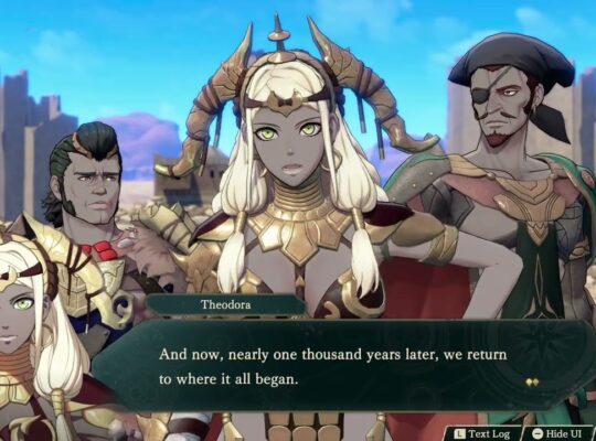 Fire Emblem: Fortune’s Weave – 1 Theodora Path Ch 9: Theodora Meets Zenon at The Legendary White Egg