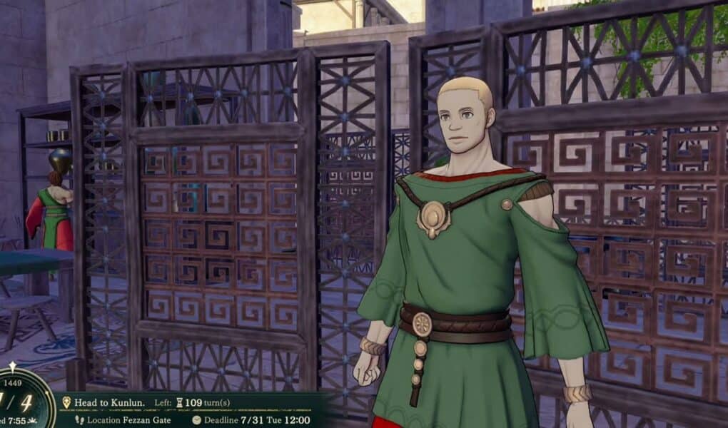 Fire Emblem: Fortune’s Weave – 1 Theodora Path Ch 9: Visit Vandahl Trading Co | Quality Weapon Crate