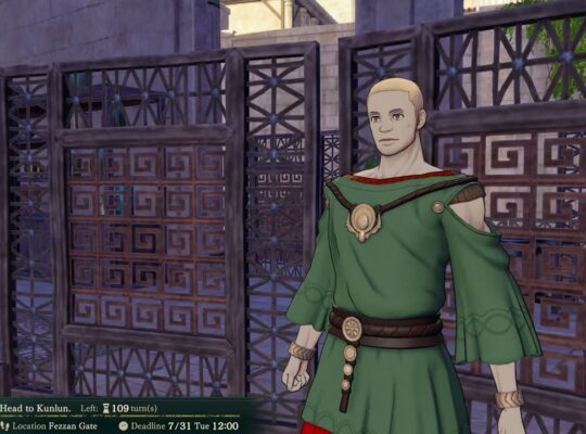 Fire Emblem: Fortune’s Weave – 1 Theodora Path Ch 9: Visit Vandahl Trading Co | Quality Weapon Crate