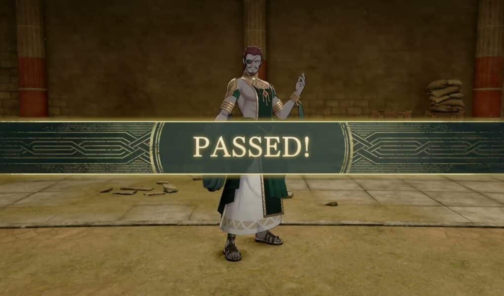 Fire Emblem: Fortune’s Weave – 1 Theodora Path Ch 9: Pass Specialty Exams | Certification Gameplay