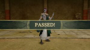 Fire Emblem: Fortune’s Weave – 1 Theodora Path Ch 9: Pass Specialty Exams | Certification Gameplay