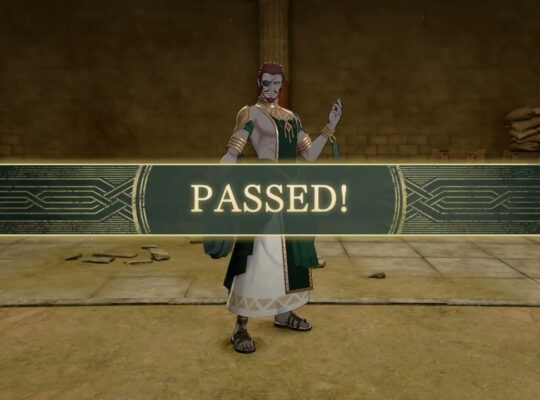 Fire Emblem: Fortune’s Weave – 1 Theodora Path Ch 9: Pass Specialty Exams | Certification Gameplay