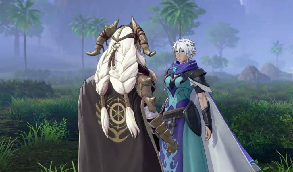 Fire Emblem: Fortune’s Weave – 1 Theodora Path Ch 8: Theodora Reunites with Troy (Warding Chain)